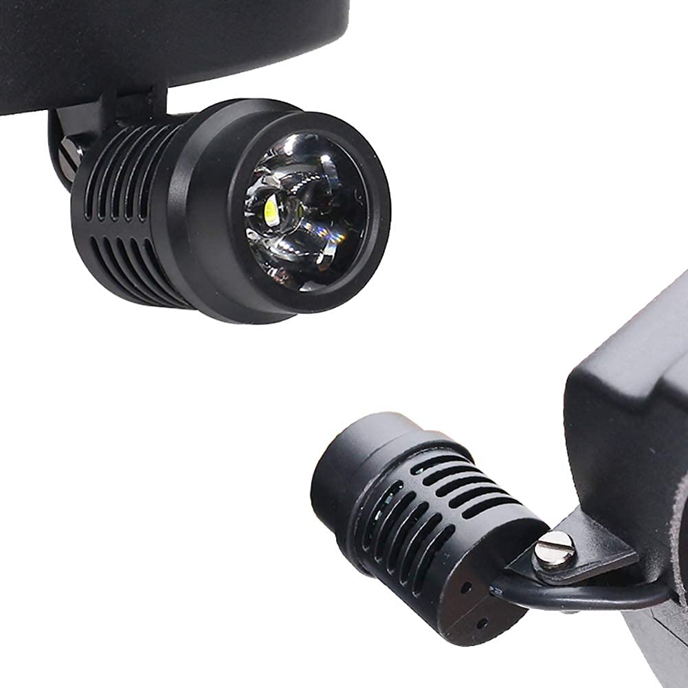 Phares Chirurgicaux LED 3W, Lampe Frontale Chirurgicale LED Dentaire Portable pour la Dentisterie Traitements du Visage Chirurgie Plastique Lampe Frontale Spécifique au Dentiste