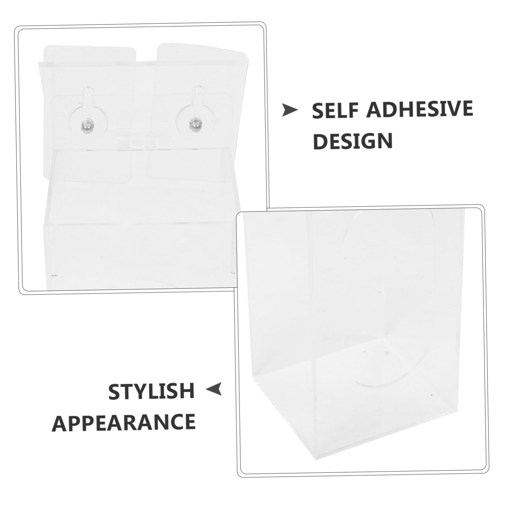 Gadpiparty 3pezzi Dispenser Per e Mascherine Organizer Per Magazzinaggio e Facile