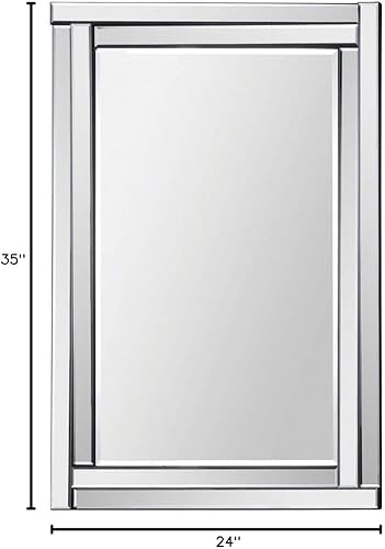 Miniatura 4 de Ren-Wil MT1285 Ava Espejo para montaje en pared por Jonathan Wilner, 35.4 x 24.4in