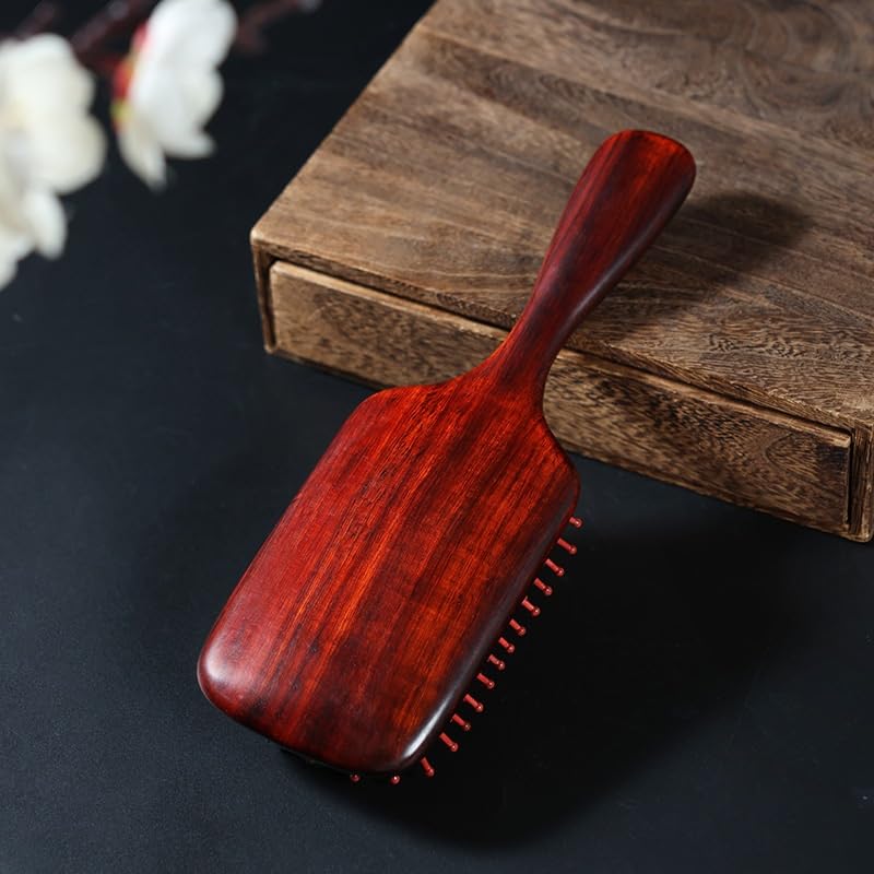 Fluffy Board Comb Household Air Cushion Solid Wood Women's Version