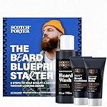Scotch Porter Beard Blueprint Starter Kit – Wash 4 oz, Conditioner 1 oz & Conditioning Balm 1 oz– Cleanse, Moisturize, Hydrate & Style Coarse, Dry Facial Hair for a Fuller, Healthier-Looking Beard - Image 3