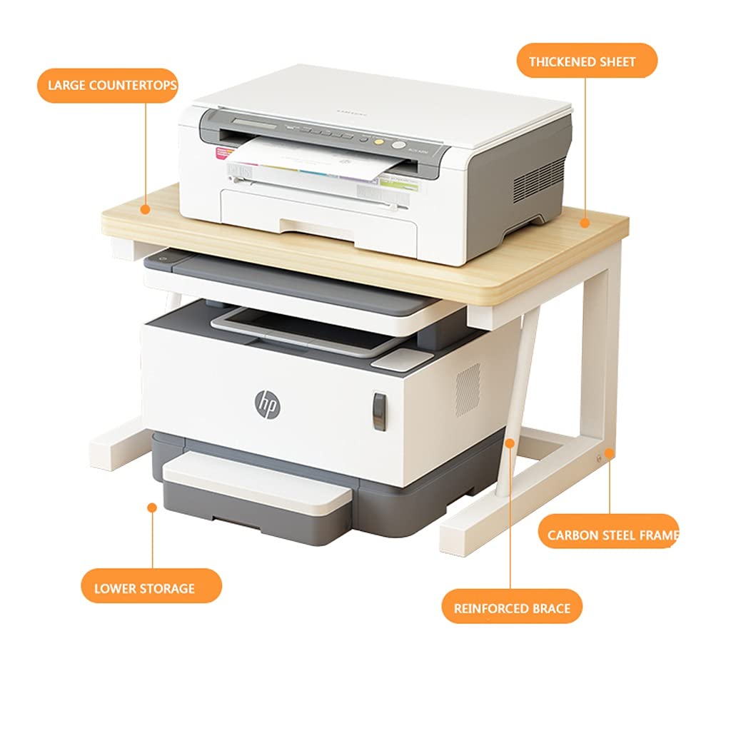 Drukarka Szafka Półka na drukarkę Stojak Kuchenny Stojak Biurko Półka z Szafką Do Przechowywania Biuro Home Desktop Desktop Stop Office Organizacja Stojak im