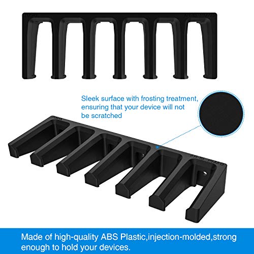 Solid ABS 6X Standard PMAG Wall Mount, Mag Holder, Home Magazine Storage Rack, 1 Pack - Thumbnail 4