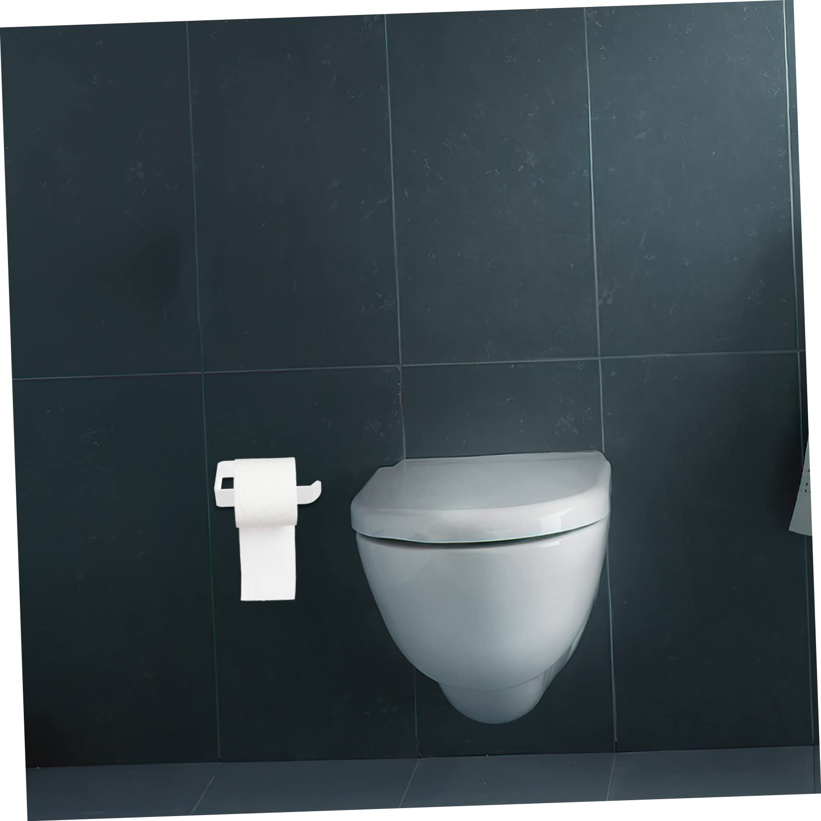 CMBSSTFC Soporte para Toallas de Papel Soporte para Papel higiénico Soporte para Toallas de Papel Soporte para Rollo de Papel Estante para Toallas de Papel Autoadhesivo Barra para Toallas de Papel