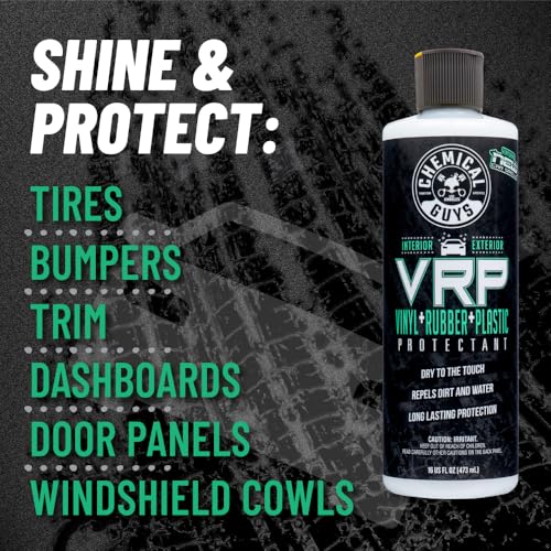 Chemical Guys VRP, New Car Scent - Vinyl, Rubber and Plastic Protectant, Super Shine Dressing for Tires, Trim and More, Safe for Cars, Trucks, SUVs, & More (32 Fl oz) - TVD12132 - Image 3