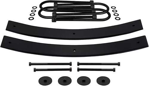 Supreme Suspensions - Kit de elevación trasera Add-A-Leaf de 1.5"-2" para Ford Ranger 2WD 4WD 1983-2012 - Juego AAL corto de 21.5" con almohadillas