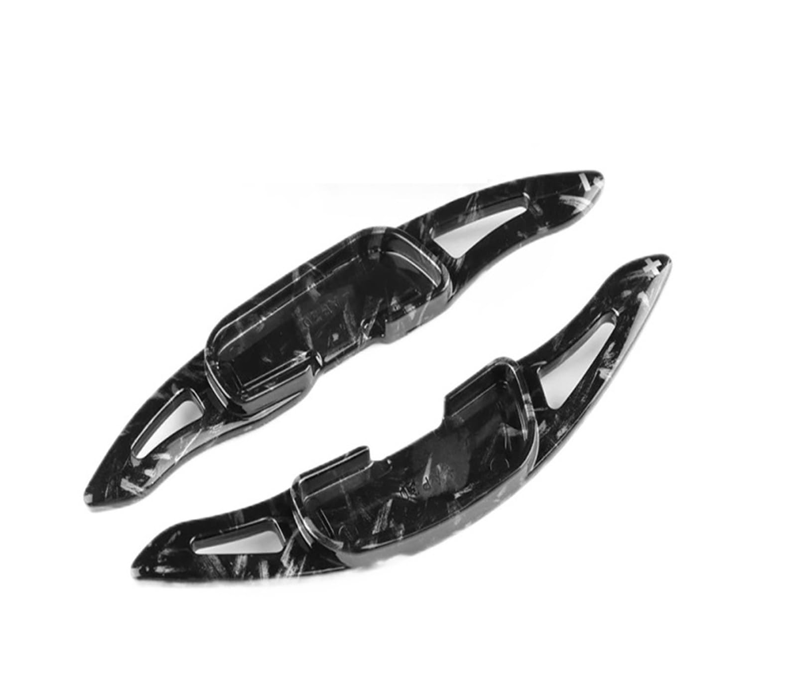 Xxiucj Forged Pattern Style Car Paddle Shifter Extensions For Mazda For 3 For Cx-4 2013-2018 Car Steering Wheel Shift Paddle(Forged Pattern Style)
