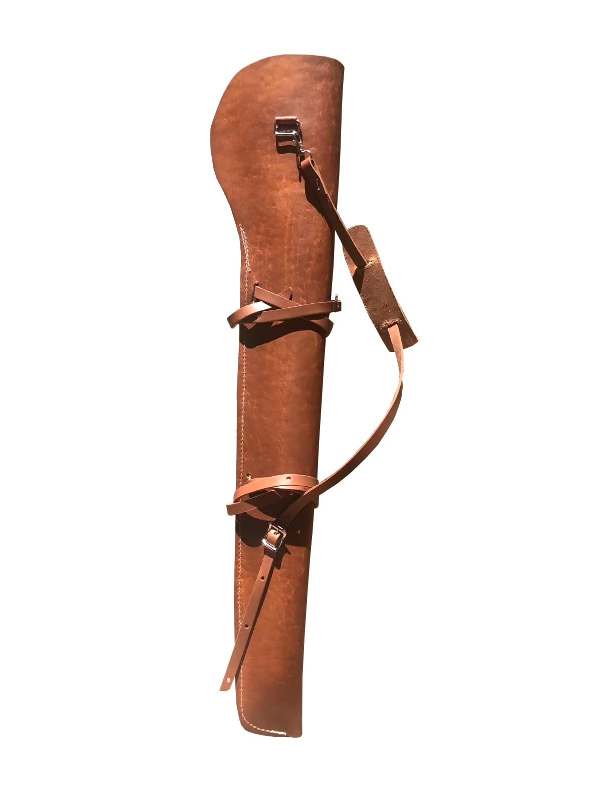 Fodero per fucile da 83 cm, realizzato a mano, in vera pelle 011