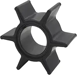 Rotor da bomba d'água 345-65021-0 para motores de popa de 2 e 4 tempos, 25 HP, 30 HP e 40 HP (345-65021-0, 345-65021-0M).