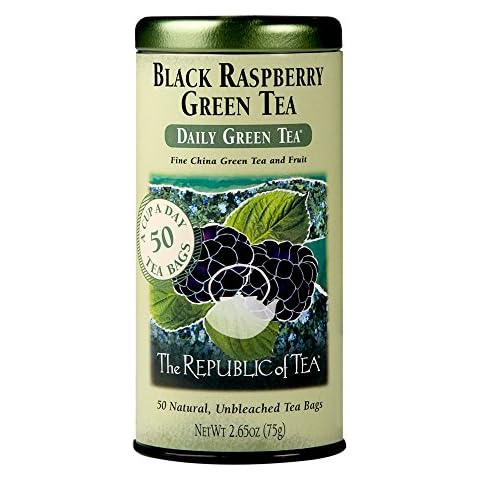 The Republic of Tea - Black Raspberry Green Tea Cover