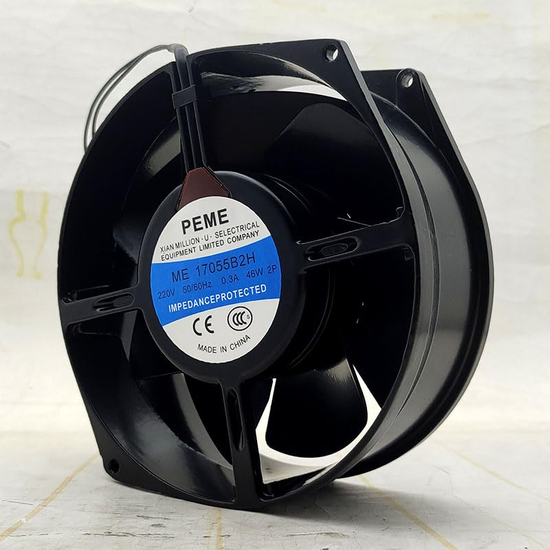 ME 17055B2H 17055 220V 0.30A 46W 17cm Cabinet axial fan