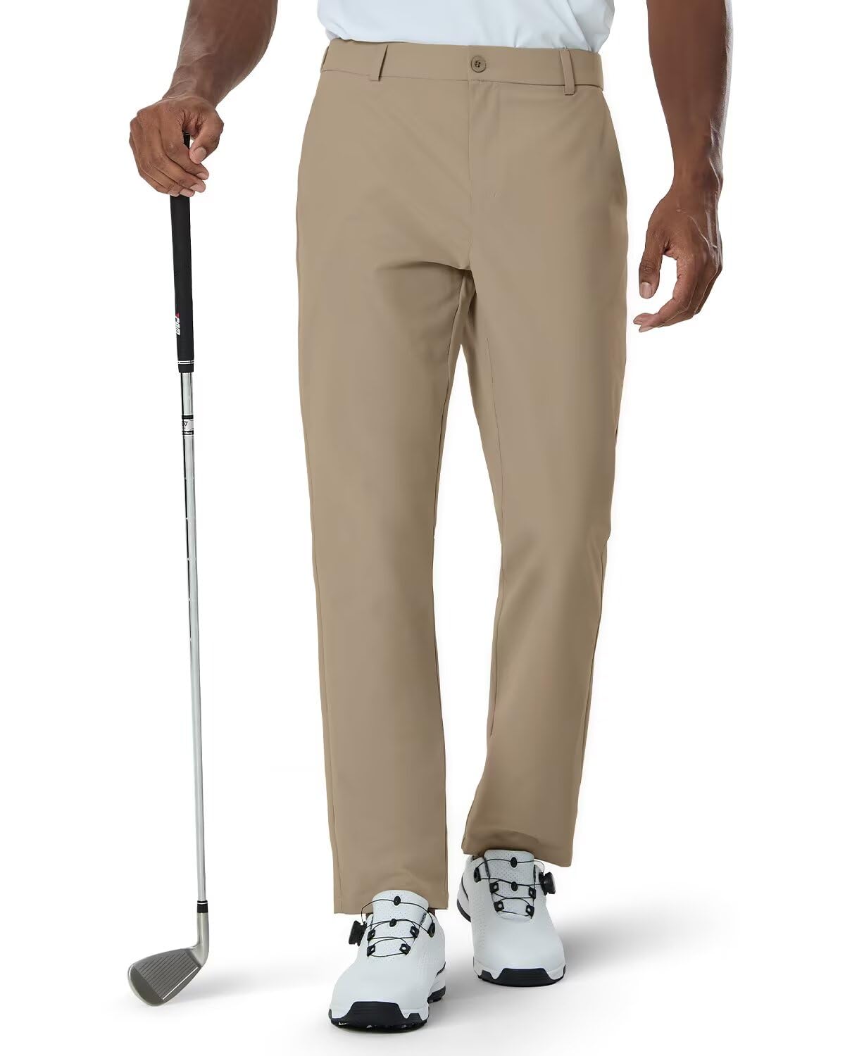  Snowten Men'sClassic Fit Golf Pants with Pockets for Casual Occasions
| Snowten Men's Stretch Dress Pants 30''/32''/34'
