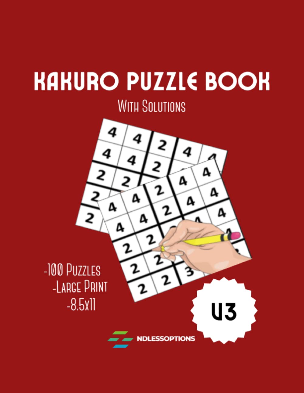 100 Brain Stimulating Kakuro Puzzles V3 | Japanese Logic | Tough Fun: Put the little grey cells of the brain to work as a way of relaxing and doing mental gymnastics at the same time.