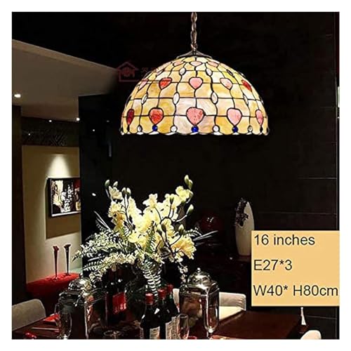 Lustre de bar et plafonnier Tiffany pour éclairage de comptoir - 3