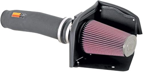 K&N Sistema de admisión de aire frío: Filtro de aire de alto flujo, aumento del rendimiento y aceleración: Compatible con Chevrolet 1994-1996: