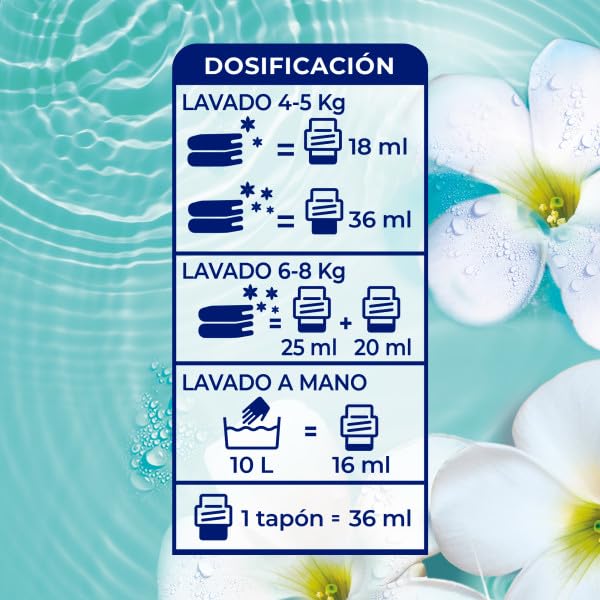 Flor Nenuco Suavizante Concentrado para la ropa - 430 lavados (2 x 215 lavados)
