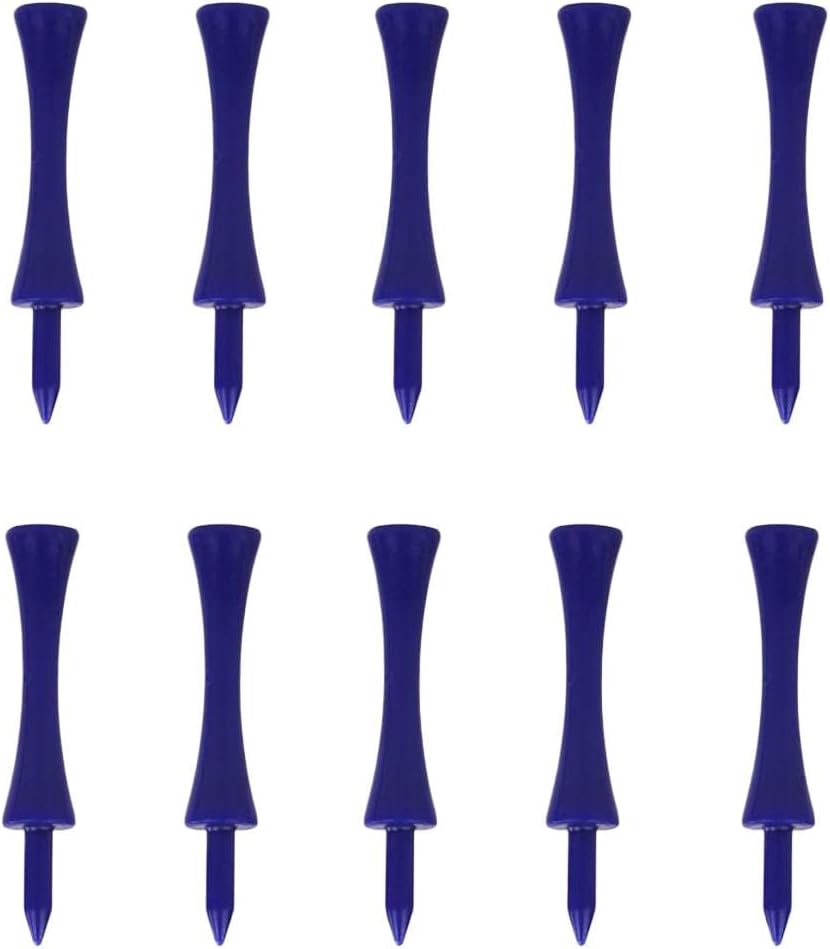 MERISHOPP 10pcs Golf Tees Plastic Golf Nail Limit Pin Golf Accessories 70mm Blue | Sporting Goods | Golf | Golf Clubs & Equipment | Golf Tees | 10 Pieces Golf Tees