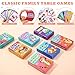 Zubebe 28 Pack Kids Card Games Bulk 7 in 1 Classic Playing Card Game Set for Kids Includes Go Fish, Old Maid, War, Crazy Eights, Memory Match, Slap Jack, Animal Playing Toy for Party Favors