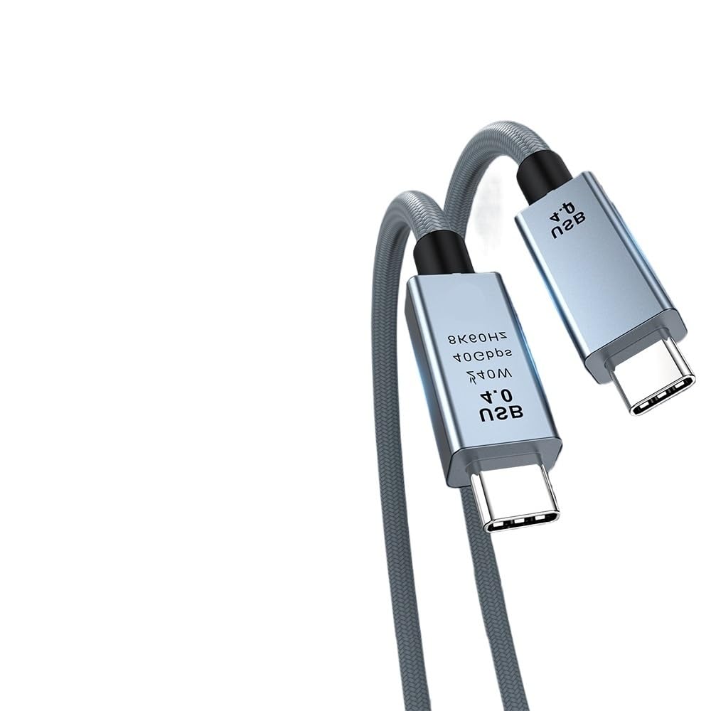 Cable USB tipo C a C de 240 W, carga rápida, 1 m, 2 m (1,5 m)