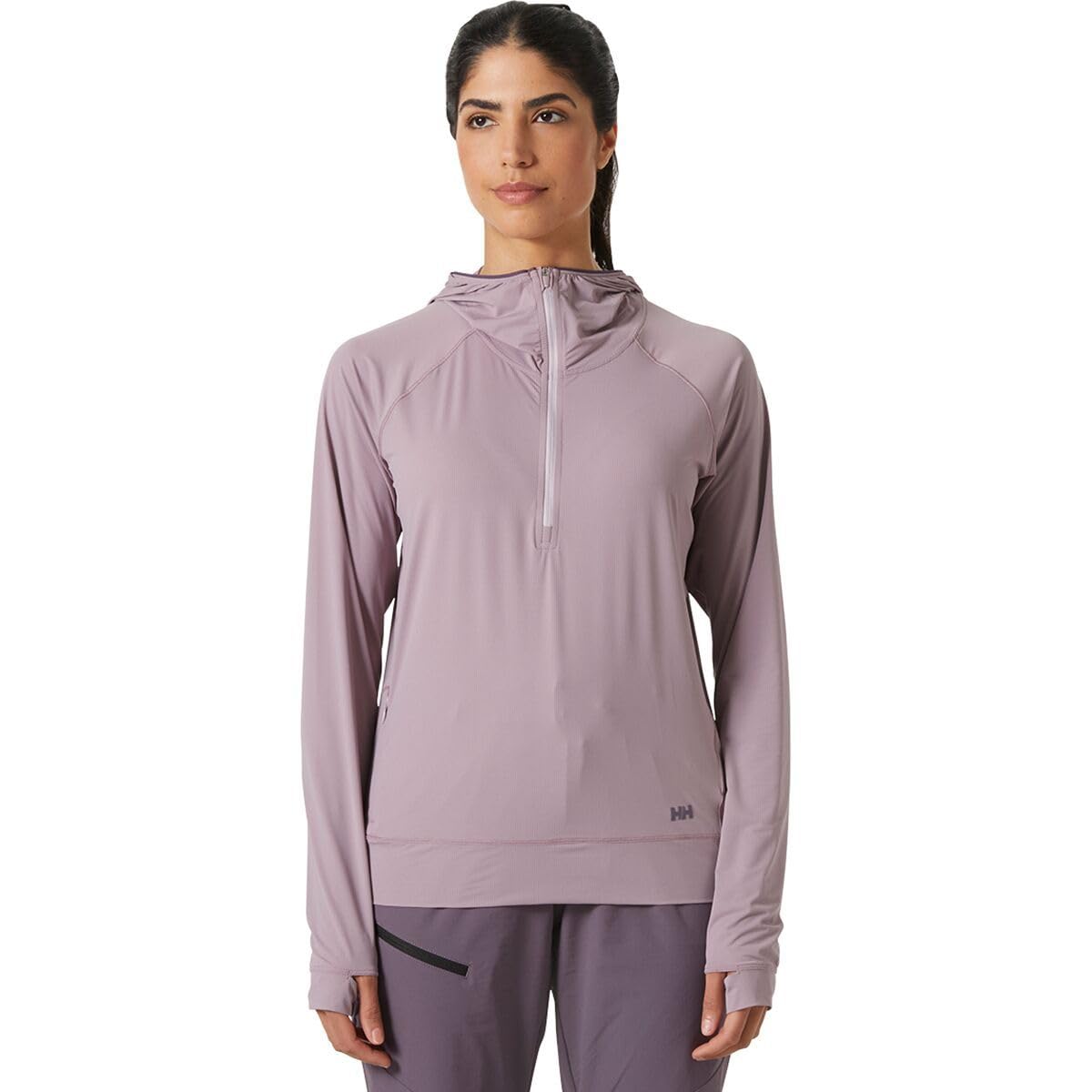 Helly-Hansen womens Shine Solen 1/2 Zip Hoodie