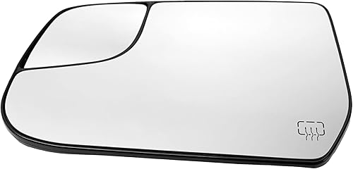 Miniatura 2 de Garage-Pro Juego de cristales de espejo compatible con Chevrolet Equinox 2010-2017 calentado con vidrio de punto ciego para el lado del conductor y