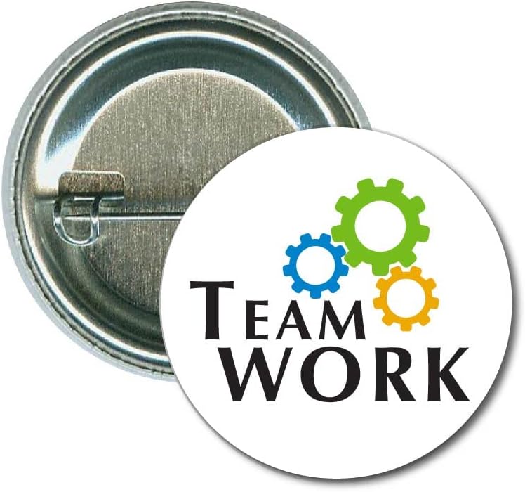 Teamwork 2-1/4" Motivational Buttons (Pack of 12)