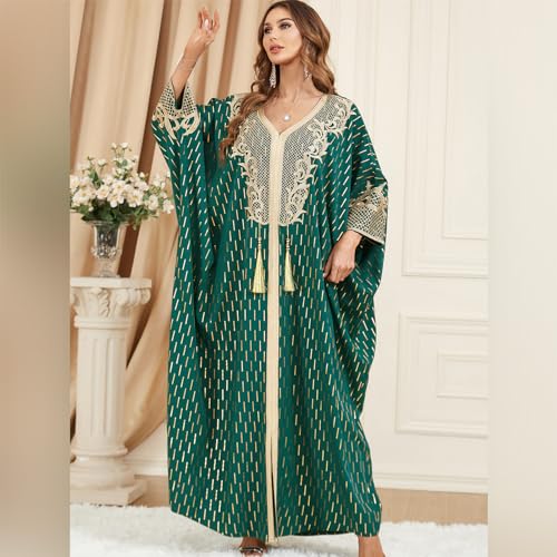 Embroidered Abaya Kaftans for Women Modern Elegant Dubai Moroccan Dubai Kaftan Dresses Abaya for Women Muslim Dress3