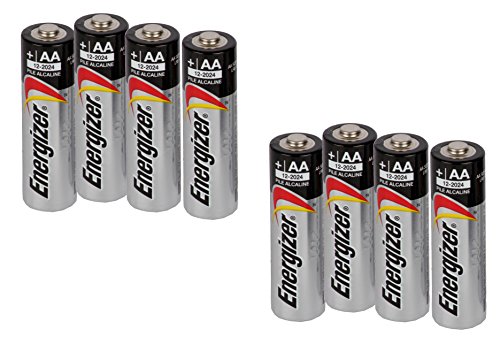 Image of Energizer MAX Alkaline Battery E91BP8 AA Value Pack - Total 8 AA Batteries