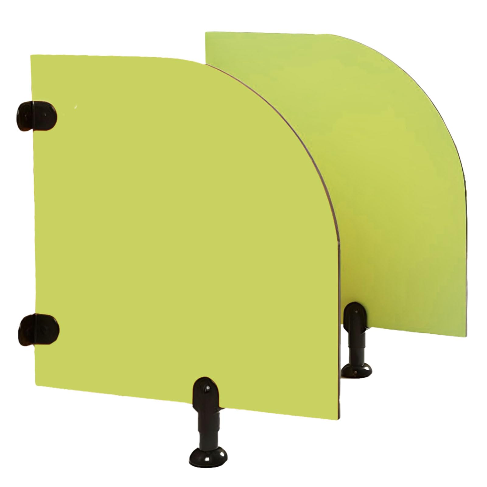 2 Pack Niños Divisores de Urinario 23.6x23.6 Pulgadas Green Wesore Particiones para Escuelas Guarderías Caja Fuerte Bordes Redondeados Resistente al Agua Fácil Instalar Baño Privado Puestos