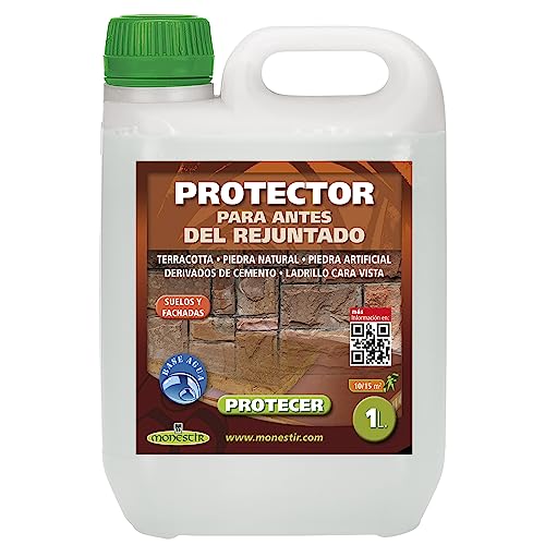 MONESTIR PROTECER MONESTIR Protector de antes del rejuntado para baldosas terracotta o barro cocido (1 litro)