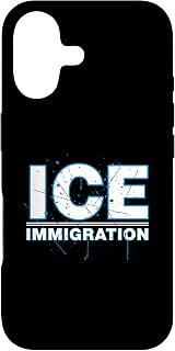 Ice Immigration Funny Political Statement Case for iPhone 17
