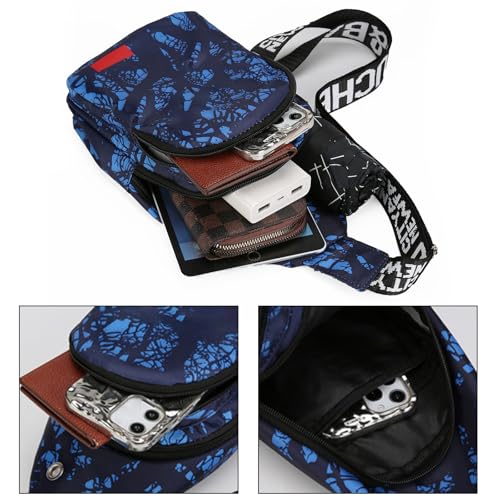 Crossbody Bags for Women Men, Sling Bag Bakpack Fanny Packs Chest Shoulder Purses Daypack for Outdoors Hiking Travel Cycling4