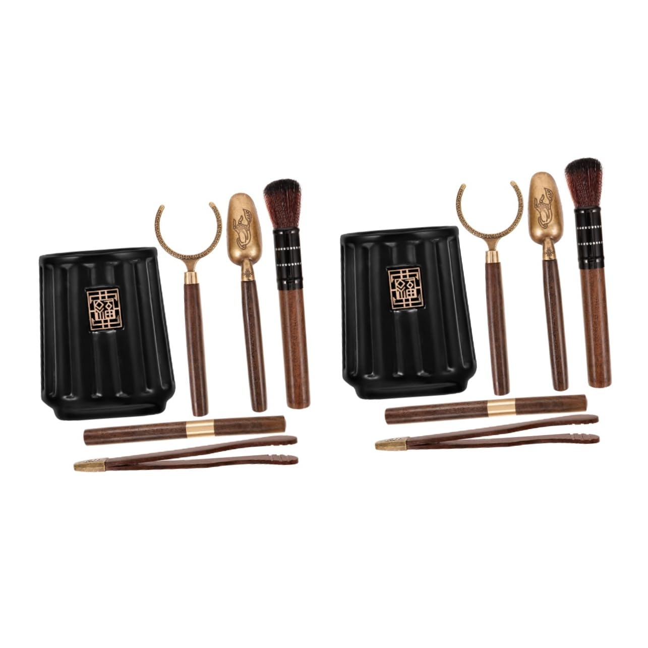 SOLUSTRE 2sätze Chinesischen Teezeremonie-utensilien Teiliges Gongfu Tee-Set Für Matcha Und Traditionelle Teezubereitung Perfektes Für Teeliebhaber