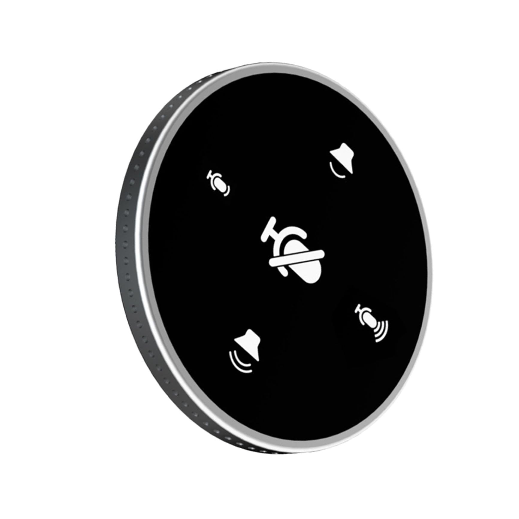 SHOWERORO Microfono Usb Desktop Omnidirezionalper Conferenze Streaming e Voce Compatibile Con Laptop e Computer Design Semplice e Leggero Facile Da Usare Per Riunioni e Giochi