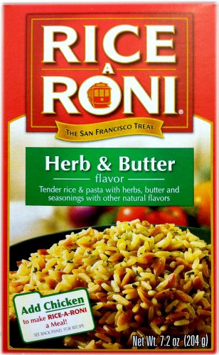 Rice-A-Roni HERB & BUTTER Flavor 7.2oz (10 pack) image 2