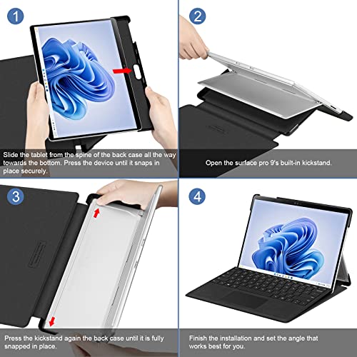 FINTIE Custodia per Microsoft Surface Pro 9 / Pro