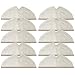 Paños de fregona de cobertura completa para XiaoMi Roborock S5 Max S6 Pure S6 MaxV S5 S51 S50 S55 E25 E35 Partes de aspirador (paquete de 10)