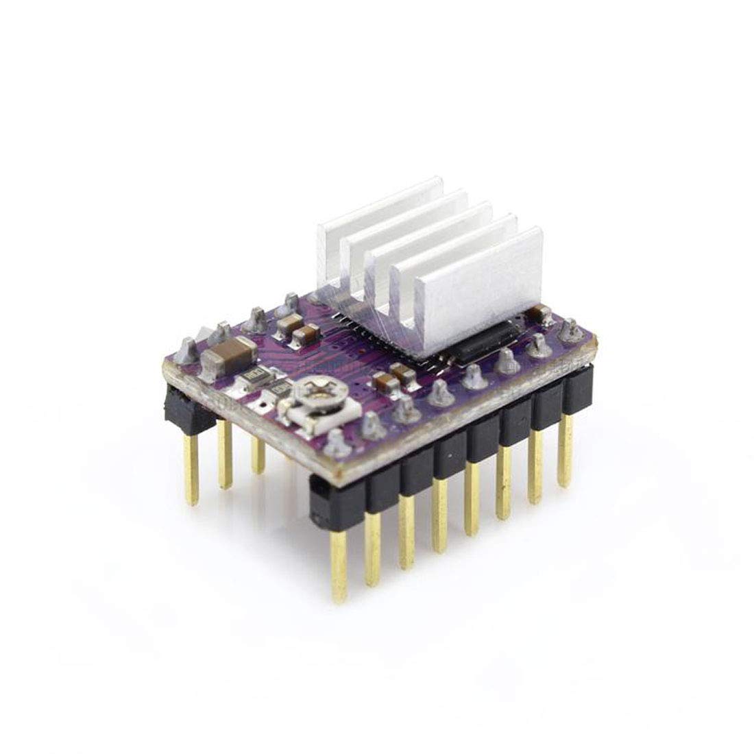 Hailege 5 szt. DRV8825 moduł napędowy silnika krokowego do drukarki 3D RepRap 4 RAMPS1.4 StepStick Odpowiedni dla silników krokowych 8,2V~45V 2,5A