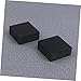 Homoyoyo 12pcs Rubber Cushion Pads for Noise Reduction and Vibration Absorption Durable Black Buffering Supplies for Industrial and Home Use