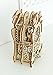 WOODEN.CITY Wooden 3D Puzzles Magic Clock Making Kit - Wooden Clock Puzzle - Mechanical Models for Adults