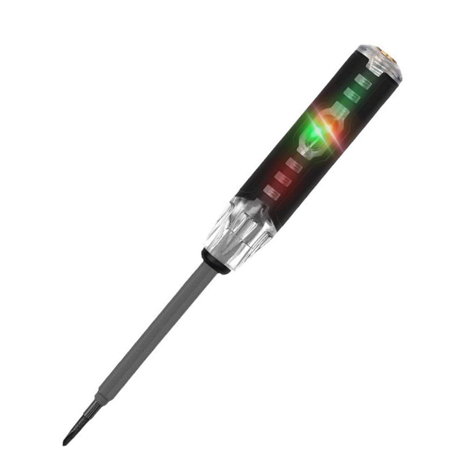 Lightweight Voltages Detector Screwdriver with Double Functionality for Easy & Safe Circuit Testing Breakpoints Detection Home Maintenance Tool
