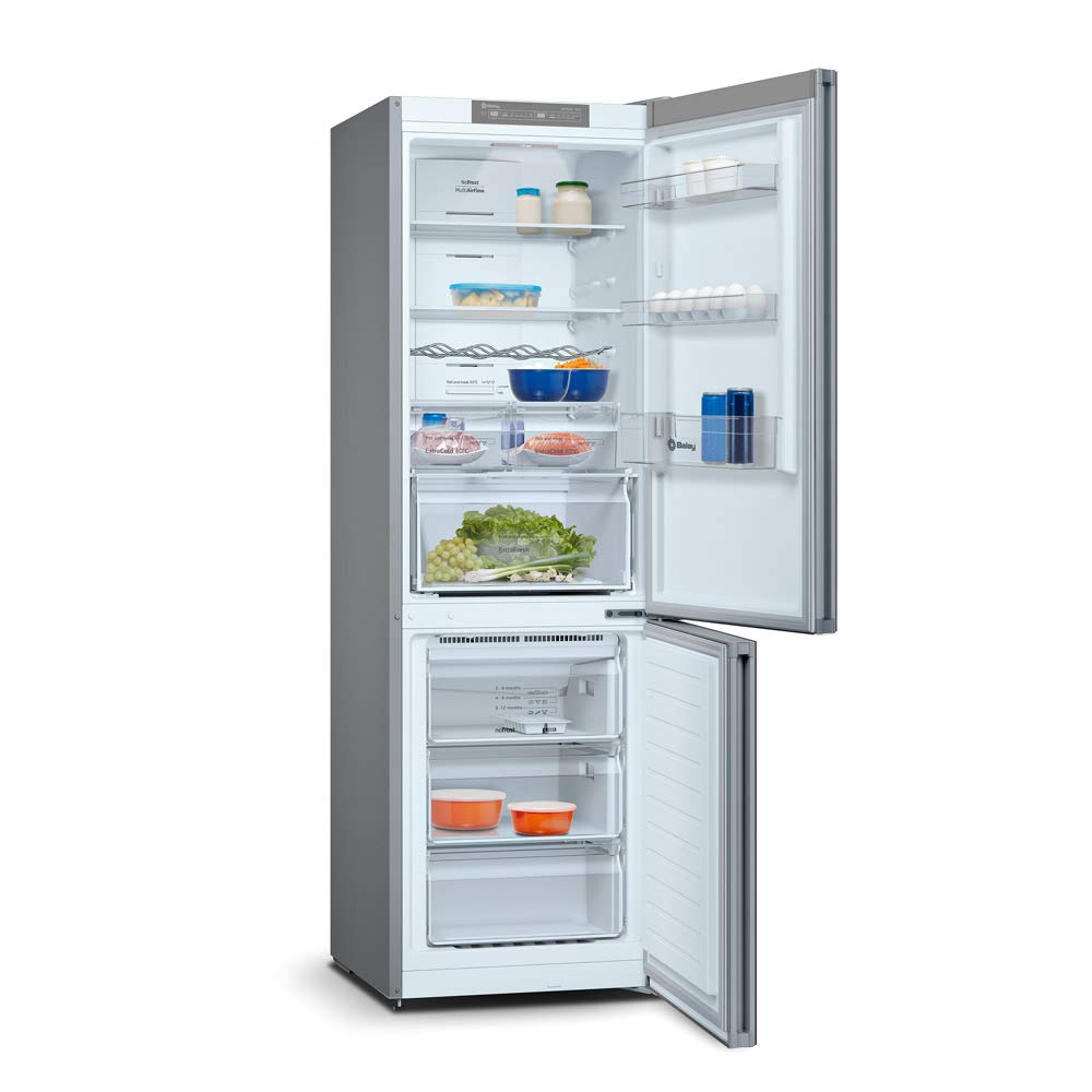 Balay 3KFE565GI Frigorífico combi, Gris antracita