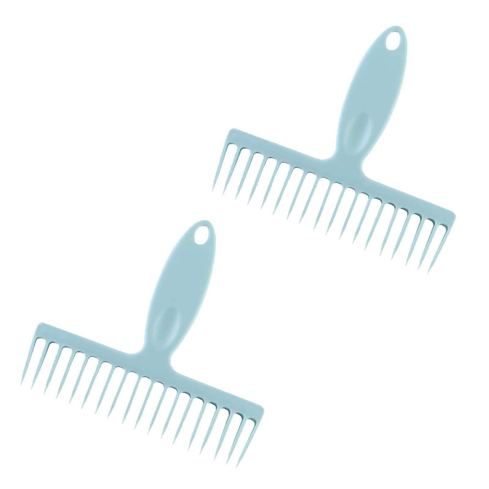 2Pcs Broom Hair Removal Comb,Broom Hair Removal Comb Removal Cleaning Tool Broom Sweeping Hair Cleaning Brush Scraping Hair Brush Longer Combs Brushing Tool