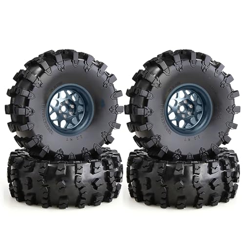 Compatible With Axial For SCX10 Pro For Wraith For Capra RR10 RBX10 For Traxxas For TRX4 ? 1/10 RC�N���[���[�J�[ 2.2�C���` �r�[�h���b�N�z�C�[�� �^�C���Z