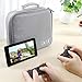 Vemingo Electronic Accessories Organizer Nintendo Switch Carrying Case with 21 Game Cartridge Double Layer Travel Universal Cable Storage Bags for iPad Mini, Nintendo, E-Book or Tablet