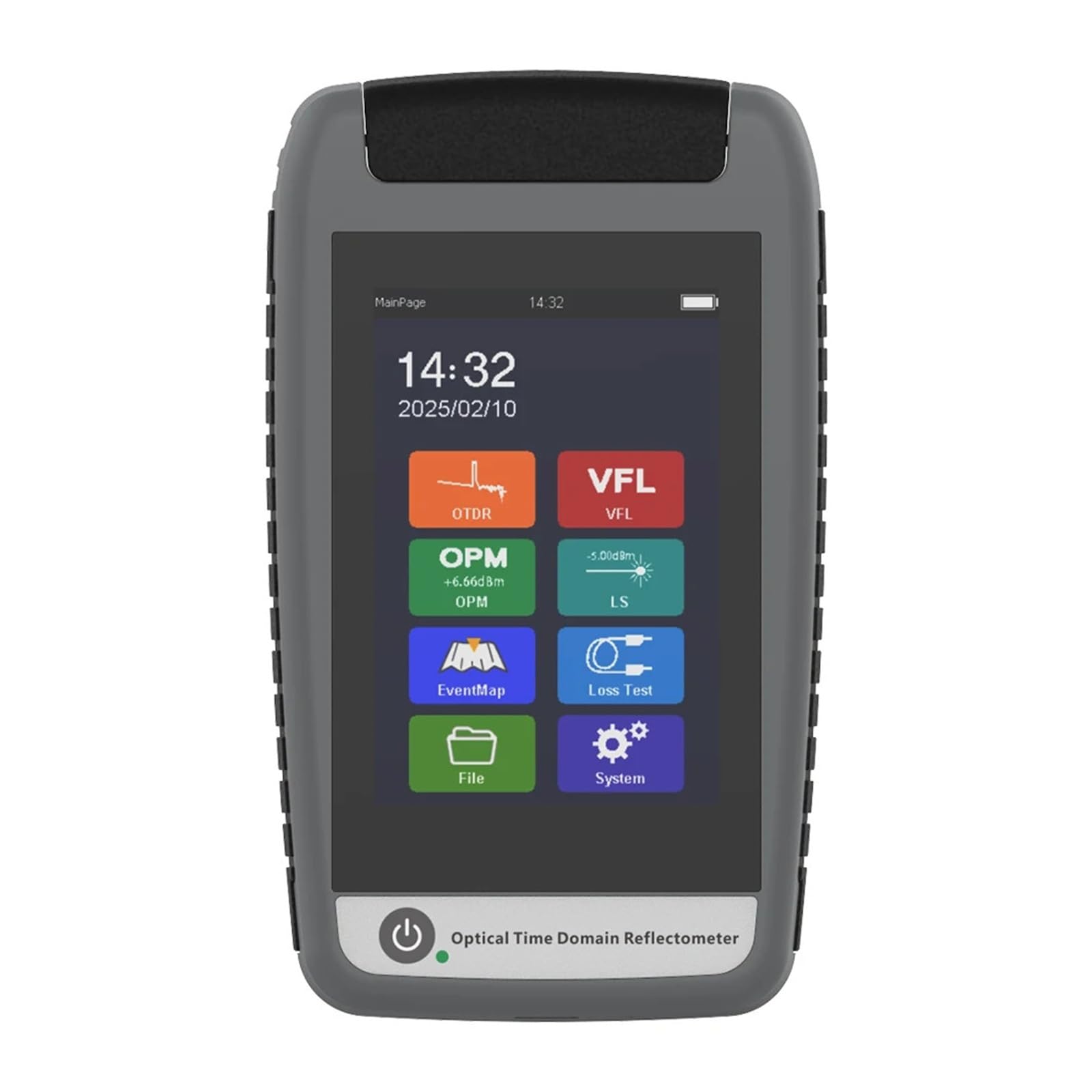 Mini OTDR 1310/1550/1610/1625/1650nm OPM Mappa eventi SC APC/UPC Touch Screen Riflettometro ottico nel dominio del tempo Facile da leggere(1625nm (APC))