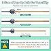 Enhon 2 Pack Universal Pop Up Drain Ball Rod Assembly, Sink Ball Rod Assembly Compatible with Pop Up Stopper, Pivot Rod Bathroom Sink Repair Kit, Includes 3 Sizes of Pop Up Balls and Cone Washers