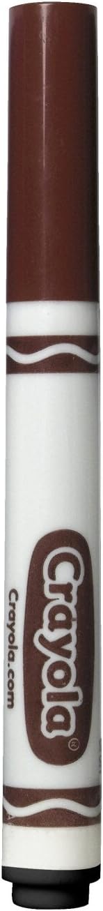 Broad Line Markers, Brown, 12 Count Bulk Markers