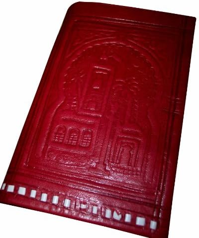 Handmade Moroccan By-fold Leather Wallet Large Vintage Exquisite Handy Pink