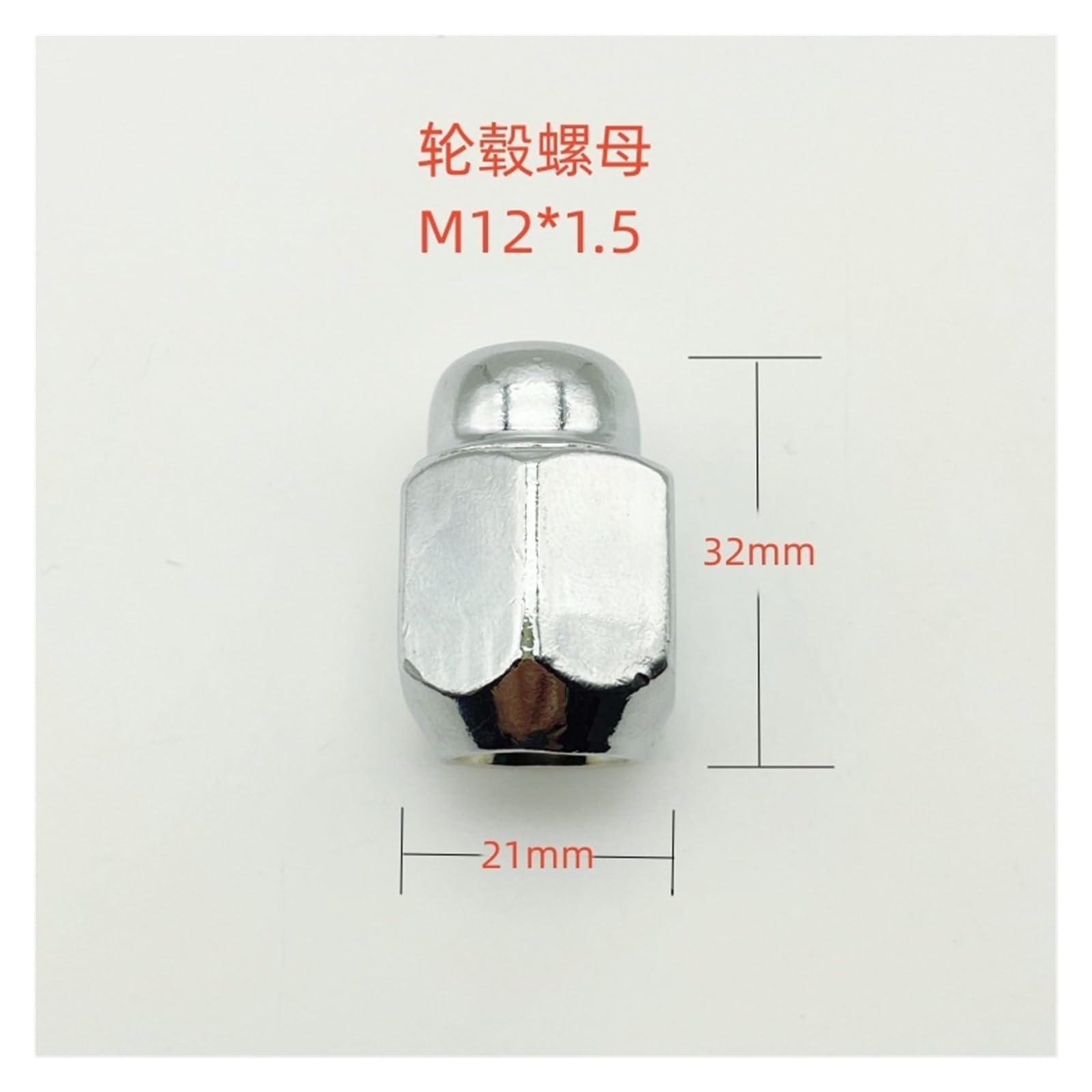 Nakrętki kół 32mm M12x1.5 do nakrętek kół